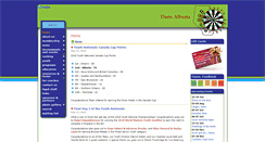 Desktop Screenshot of dartsalberta.com